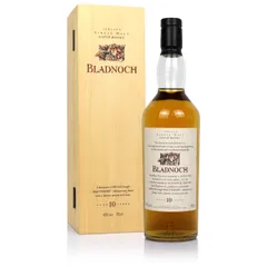 Bladnoch 10 Year Old, Flora & Fauna with Wooden Box